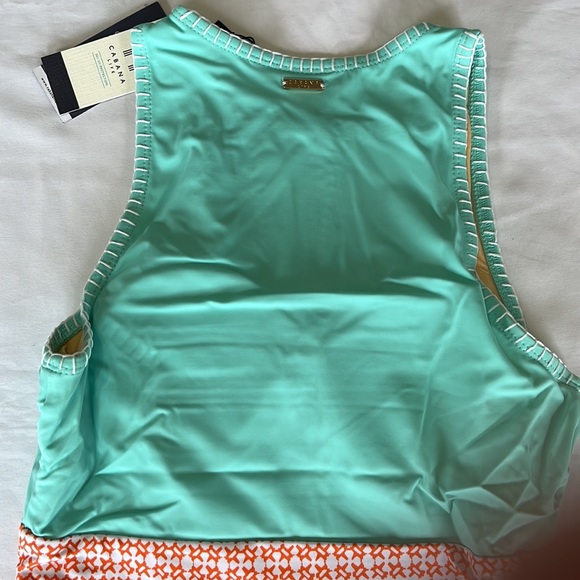 Cabana Life Cayman Embroidered Keyhole One Piece Bathing Suit NWT - Picture 7 of 15